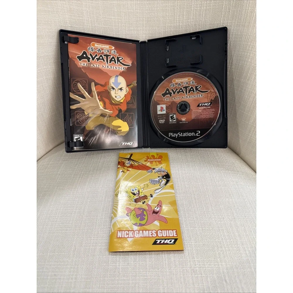 Avatar The Last Airbender PS2 PlayStation 2 - Game & Case‎